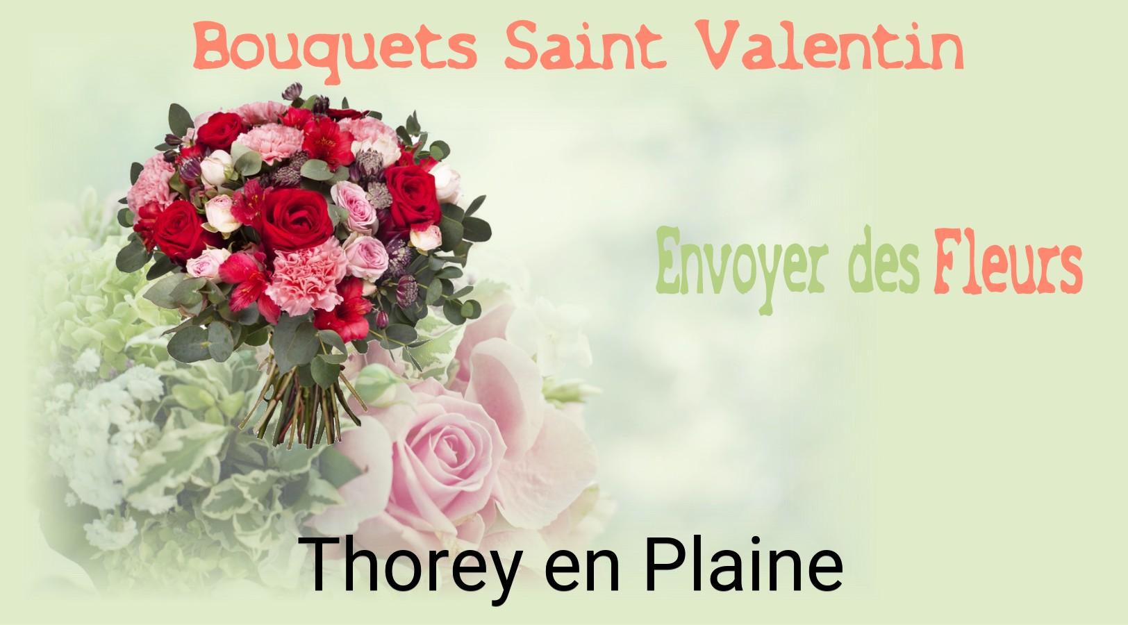 Roses de Saint-Valentin livrées à Thorey-en-Plaine